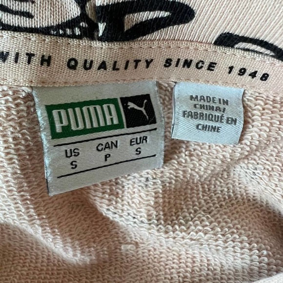 Puma Classics Logo Hoodie Size Small - Picture 10 of 11